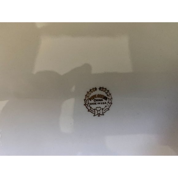 Pope Gosser Blue Floral 13" Platter - Picture 7 of 7